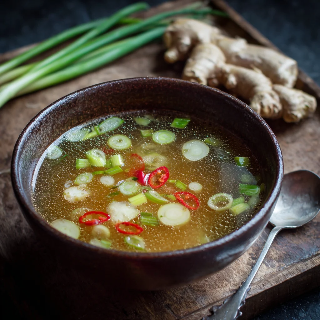 Lemongrass Ginger Soup