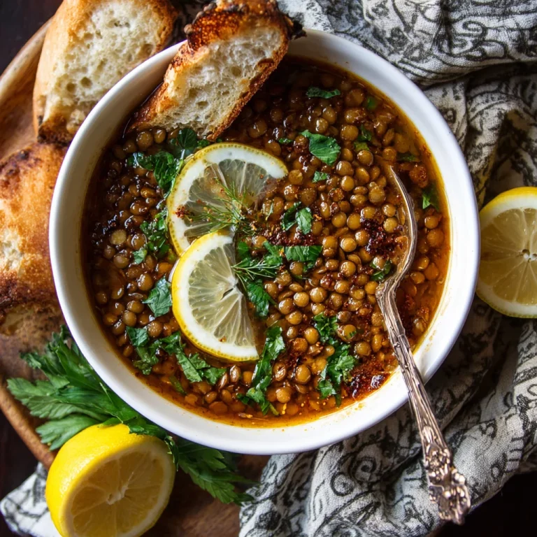 Slow Cooker Lentil Soup