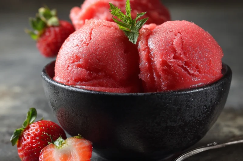 Strawberry Sorbet