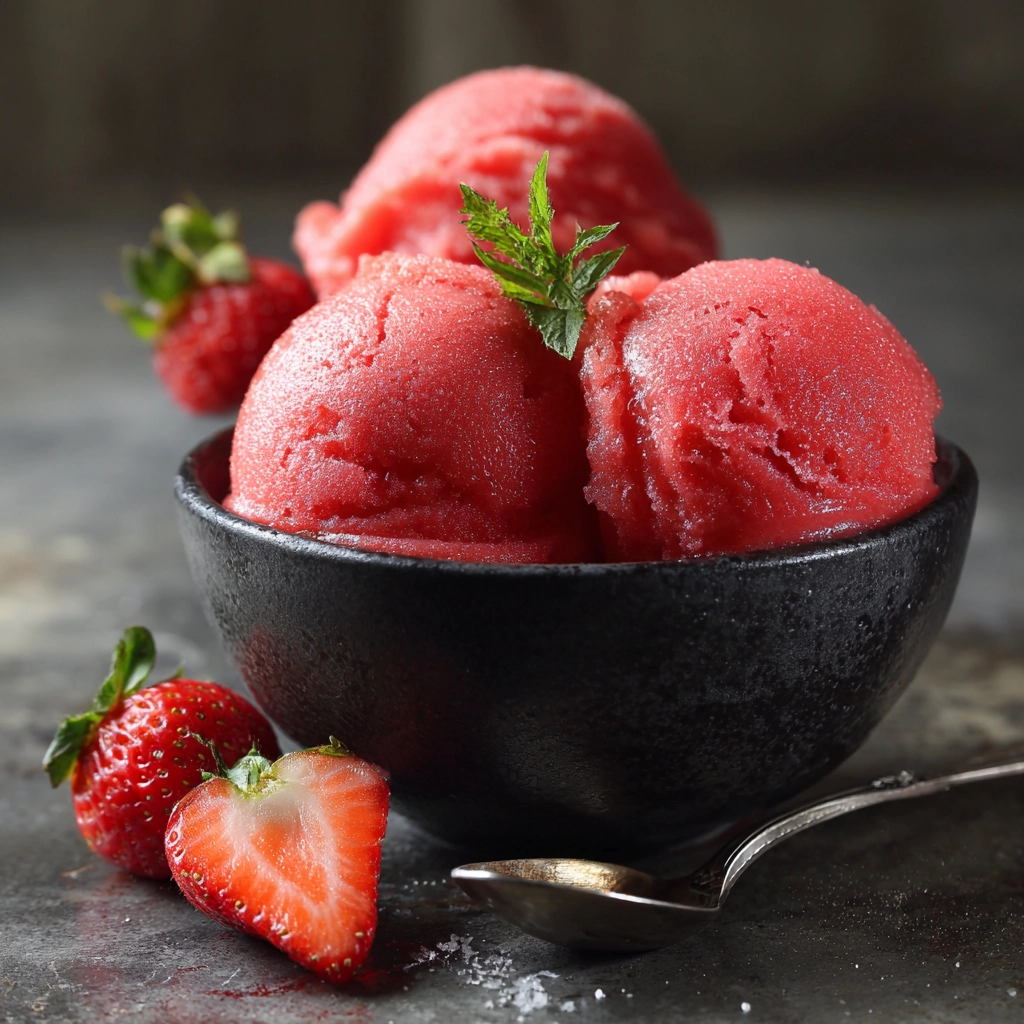 Strawberry Sorbet Recipe
