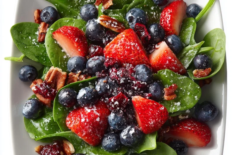 Berry Spinach Salad – Fresh, Colorful & Nutritious