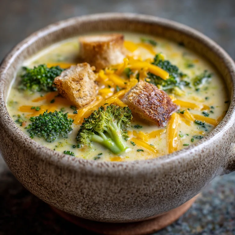 Broccoli Potato Cheese Soup