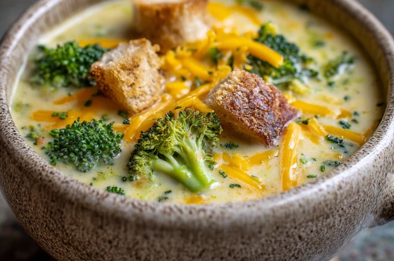 Broccoli Potato Cheese Soup