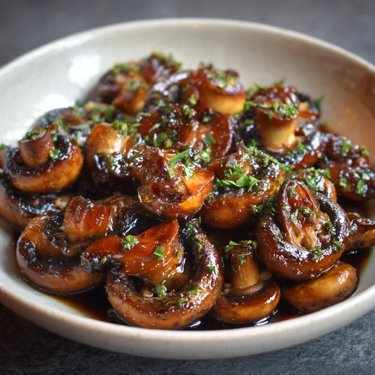 Caramelized Mushrooms