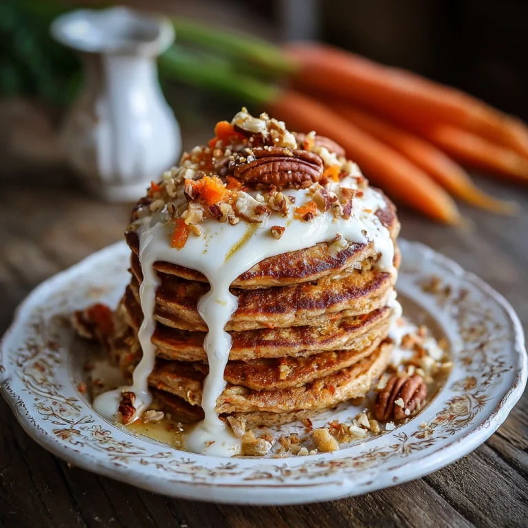 Carrot Cake Pancakes