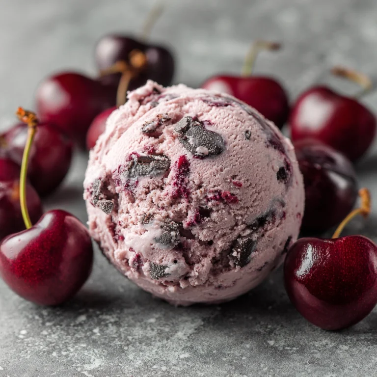 Cherry Chocolate Chip Ice Cream