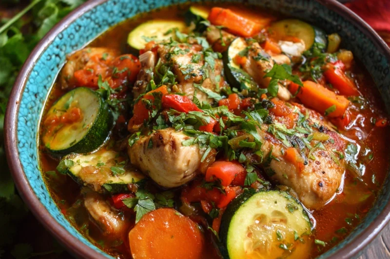 Chicken Zucchini Stew: A Comforting, Nutritious One-Pot Meal