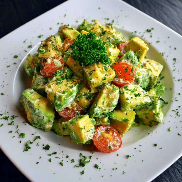 Creamy Avocado Salad Recipe