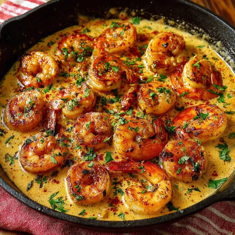Creamy Cajun Shrimp Sauce