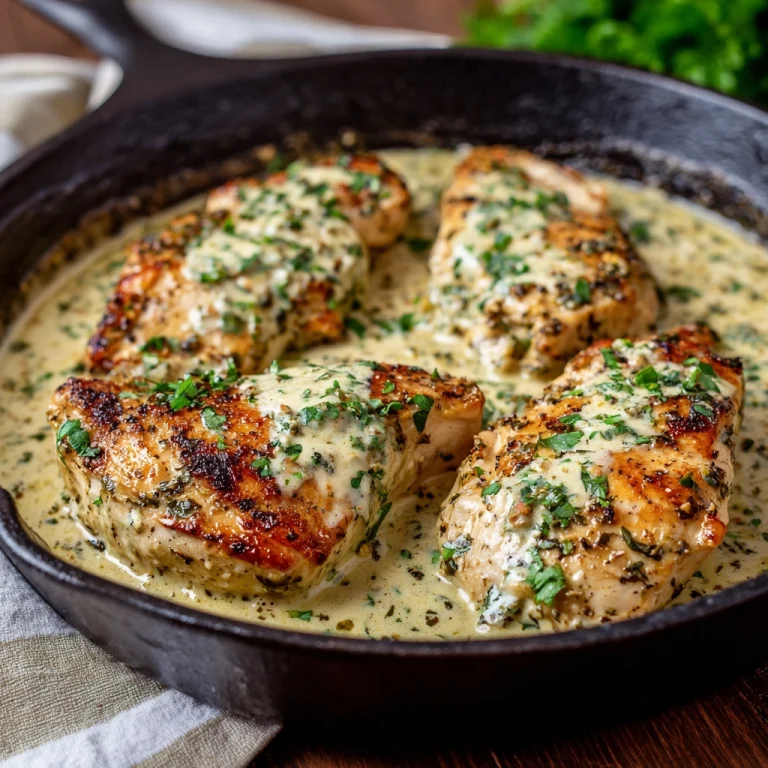 Creamy Garlic Herb Chicken
