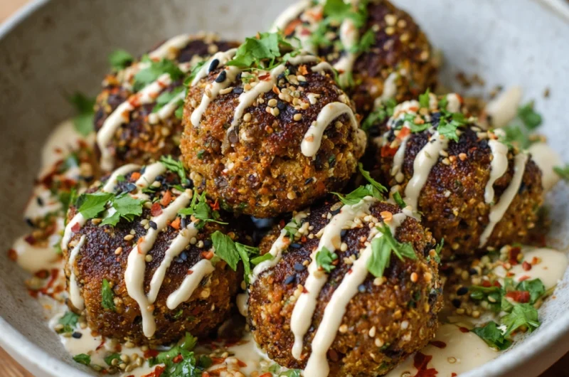 Lentil Mushroom Meatballs – A Plant-Based Twist on Comfort Food