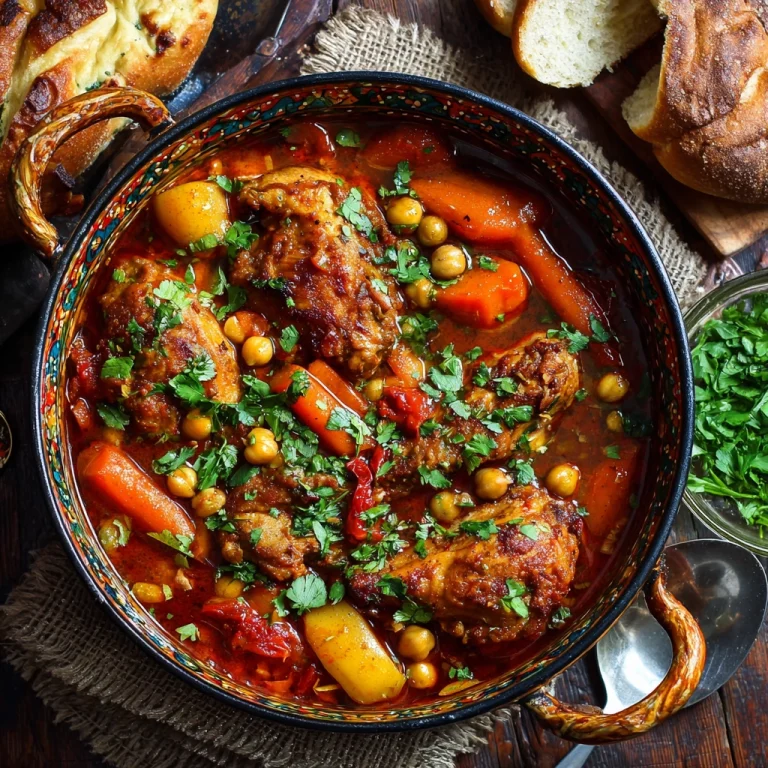 Moroccan Chicken Stew