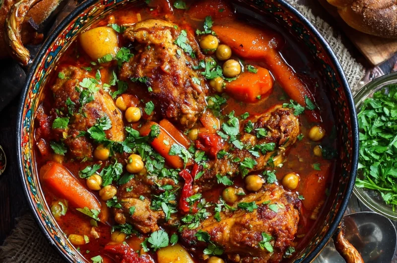 Moroccan Chicken Stew: A Flavorful Journey in Every Bite