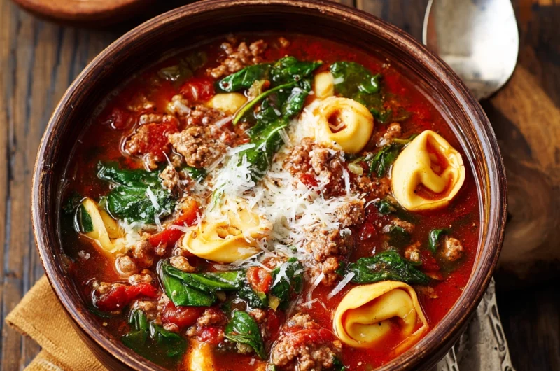 Sausage and Tortellini Soup Recipe