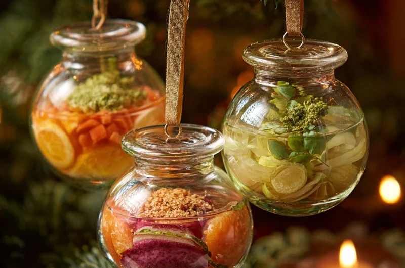 Soup Mix Ornaments: A Cozy Homemade Gift Idea
