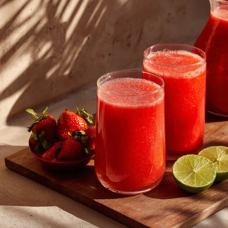 Strawberry Agua Fresca