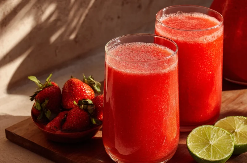 Strawberry Agua Fresca: A Refreshing Summer Drink