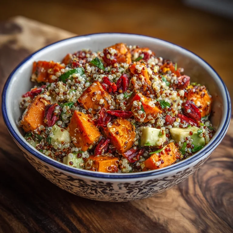 Sweet Potato Quinoa Salad
