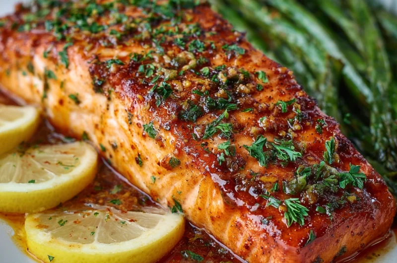Texas Roadhouse-Style Baked Salmon Recipe