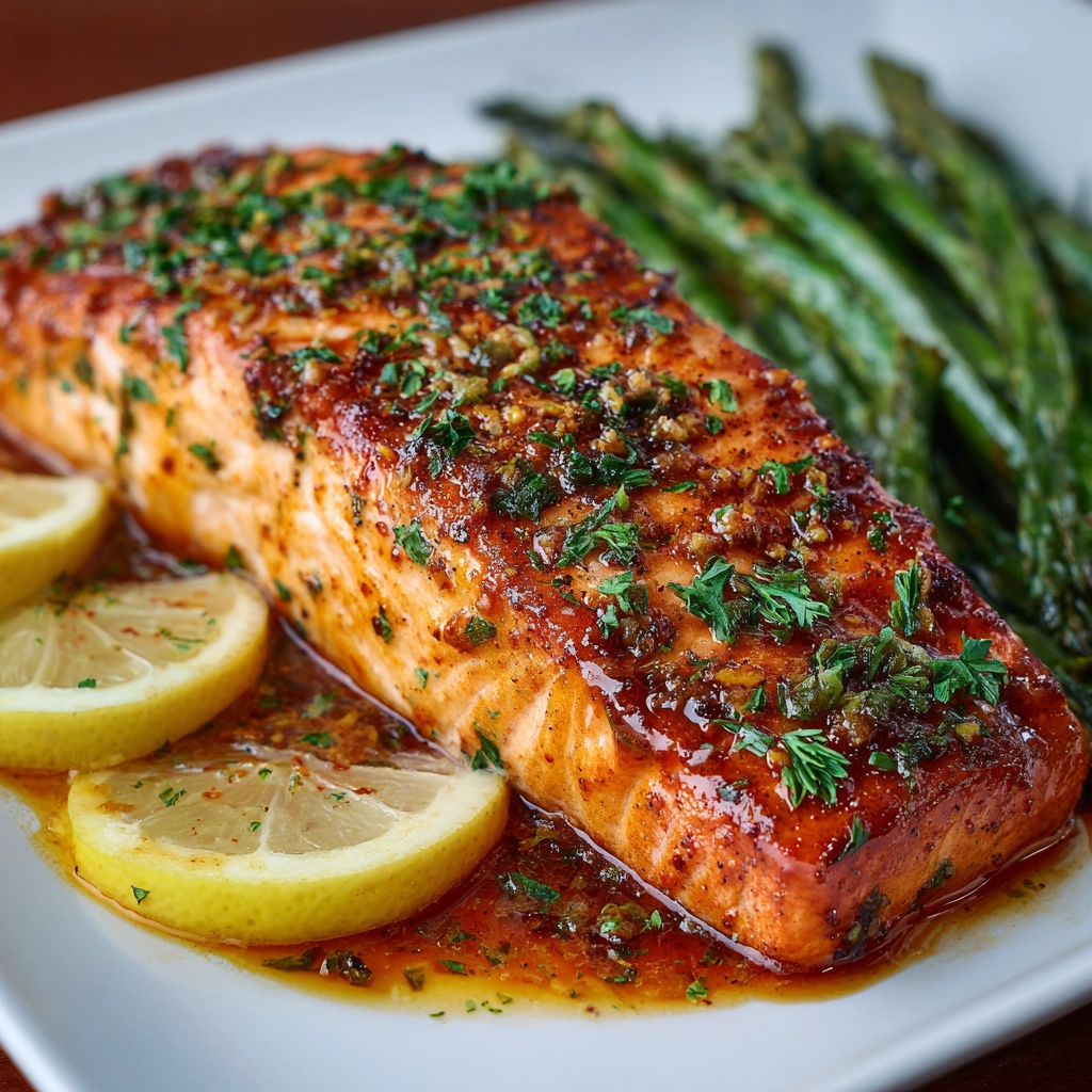 Texas Roadhouse-Style Baked Salmon