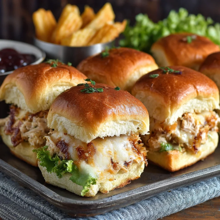 Turkey Cheese Sliders
