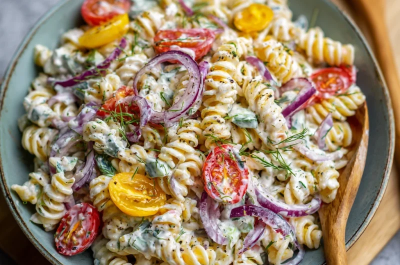 Tzatziki Pasta Salad