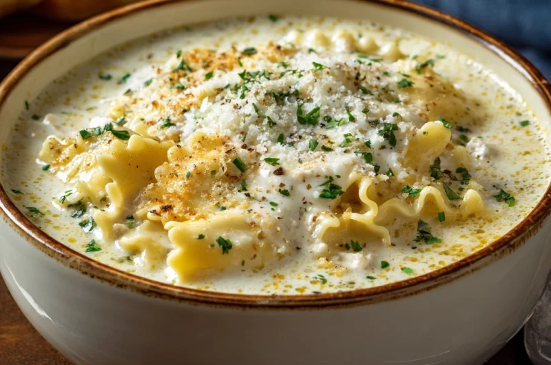 White Lasagna Soup Recipe