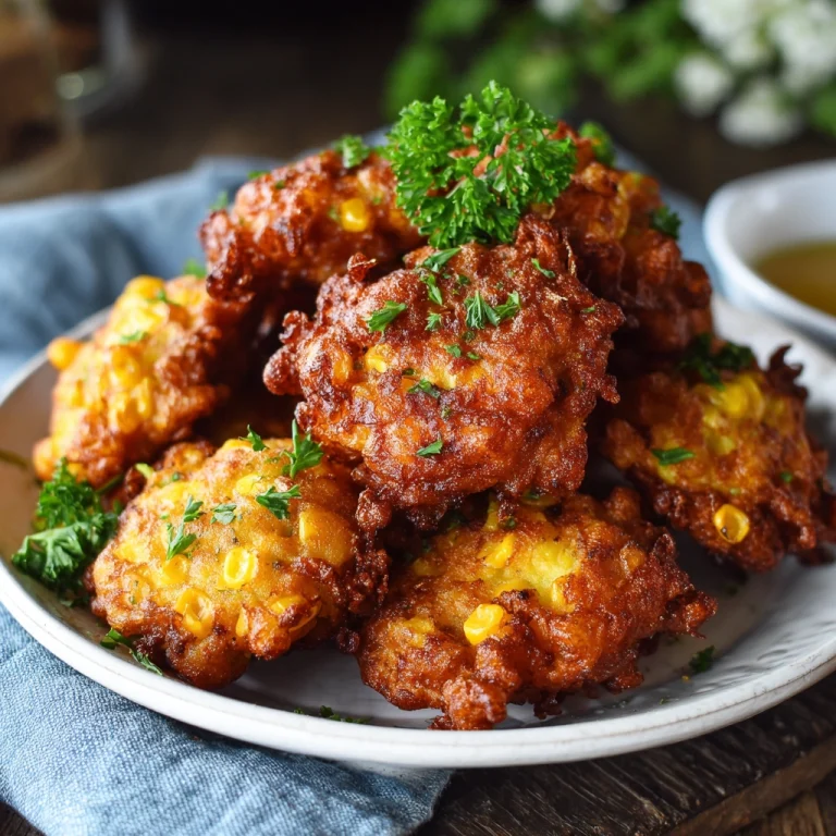 Air Fryer Corn Fritters