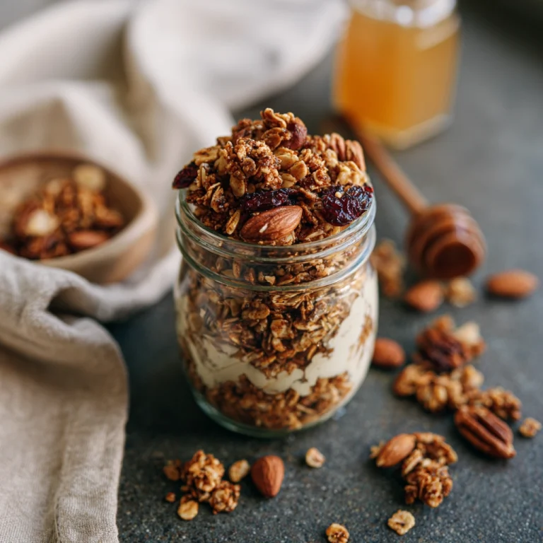 Almond Butter Granola