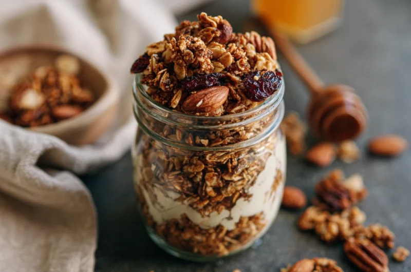 Almond Butter Granola: A Crunchy, Nutty, and Wholesome Snack for Every Occasion