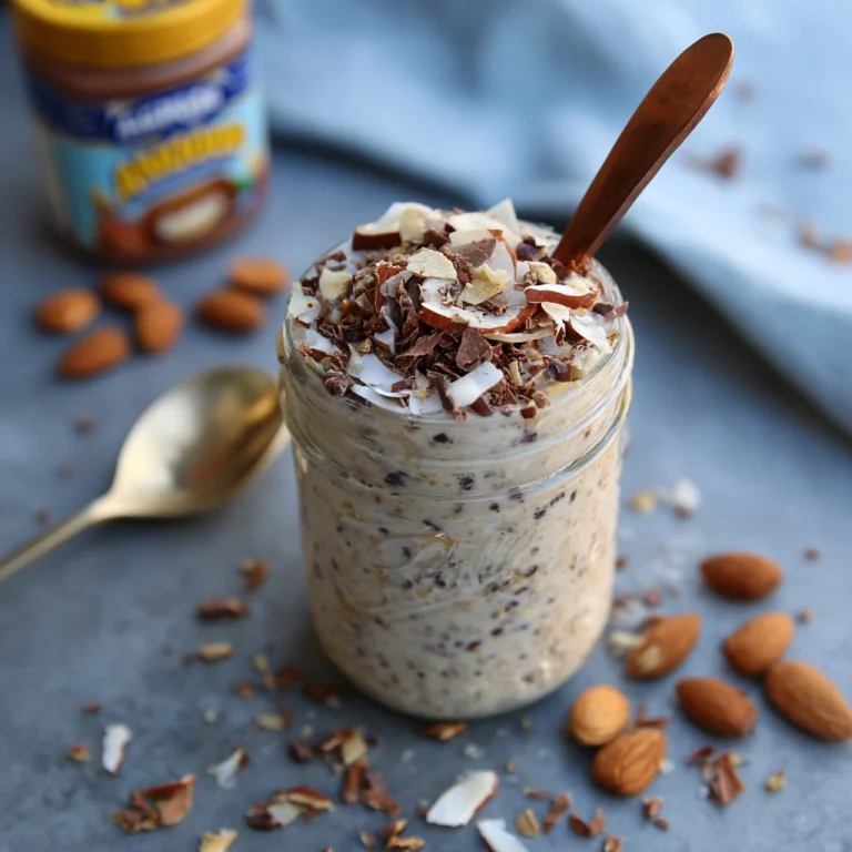 Almond Joy Overnight Oats