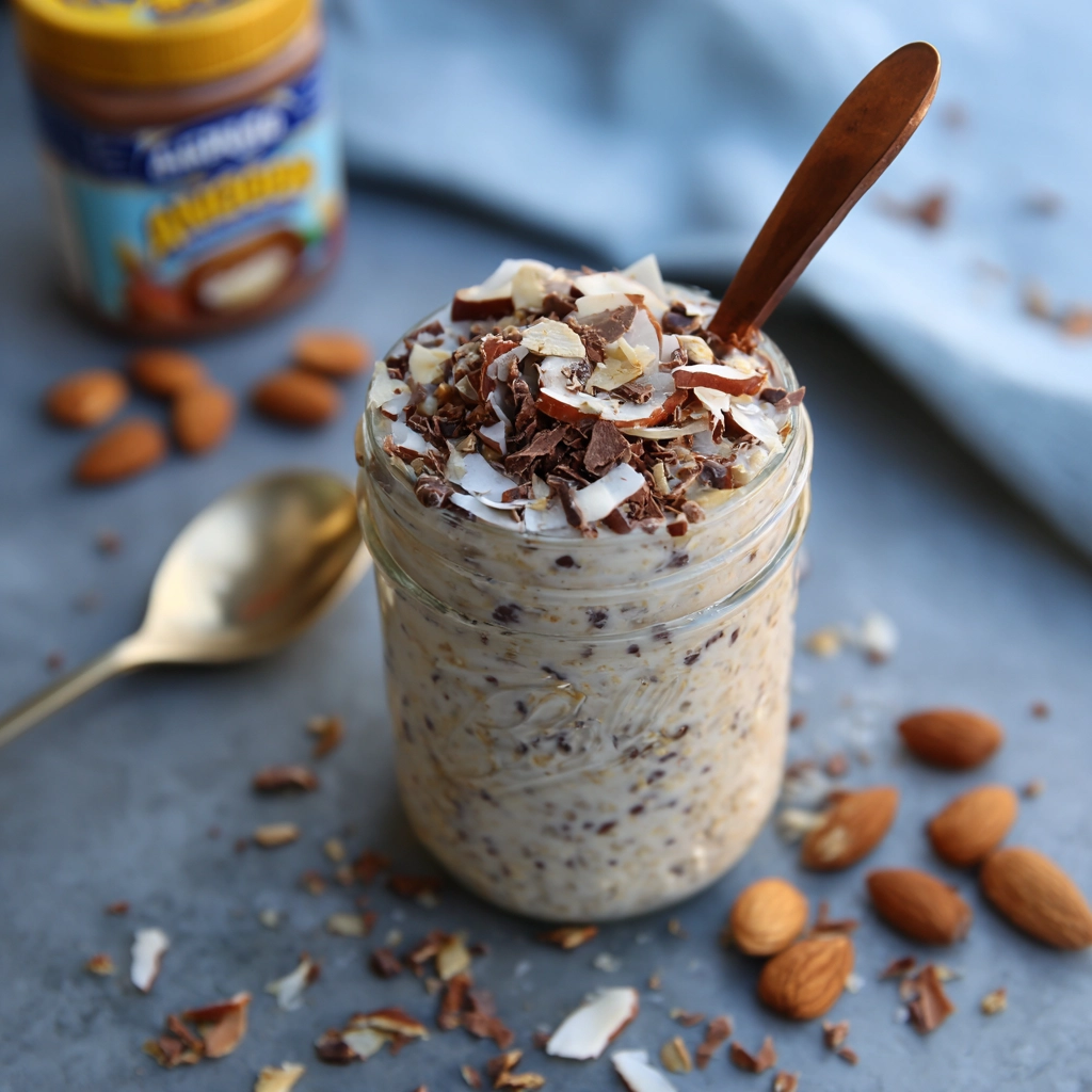 Almond Joy Overnight Oats