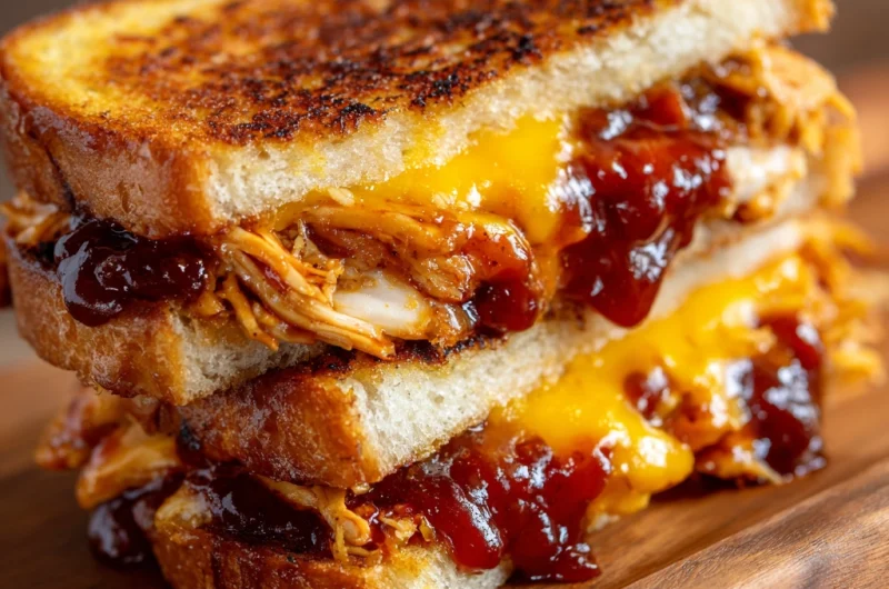 BBQ Chicken Grilled Cheese Recipe: A Smoky, Cheesy Twist on a Classic