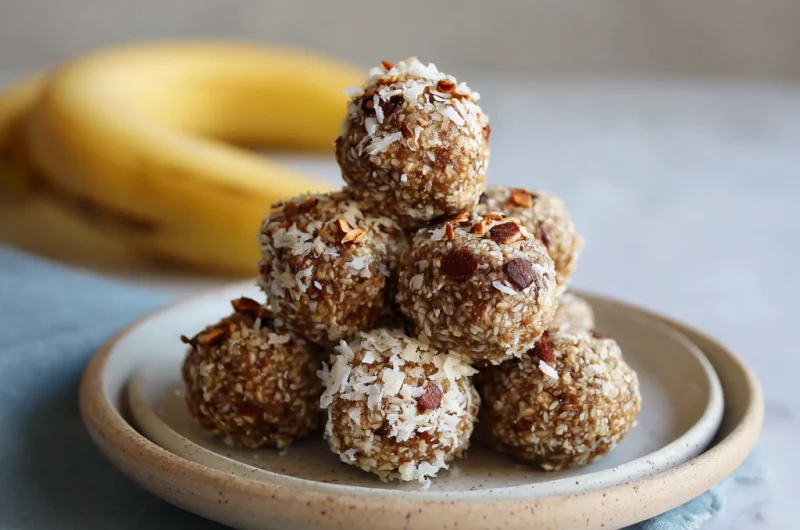 Banana Bread Energy Balls: A Sweet, Wholesome Snack for Busy Days