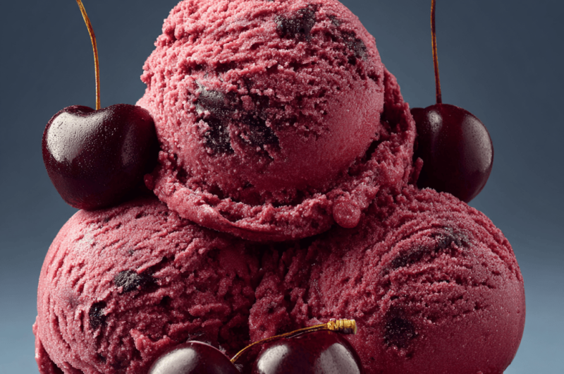 Black Cherry Ice Cream: A Decadent Treat Bursting with Flavor
