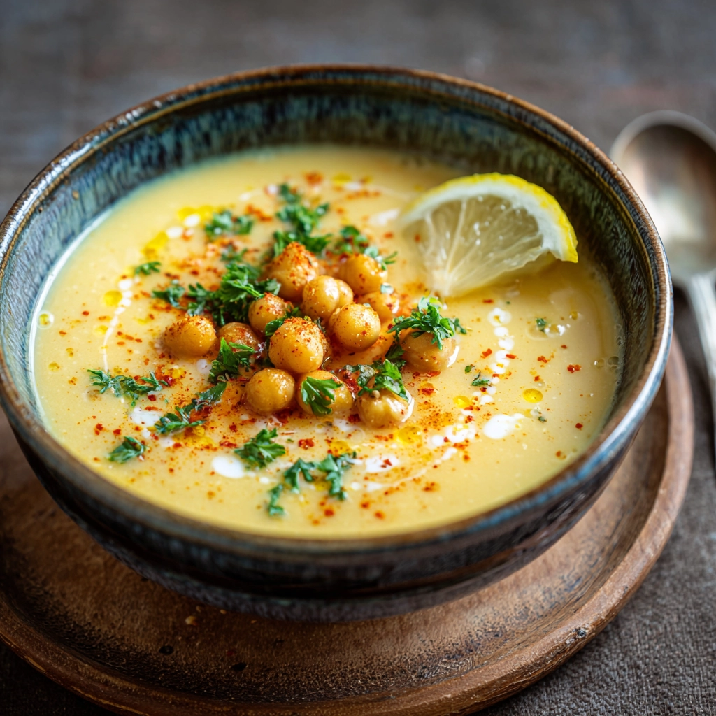 Chickpea Lemon Soup