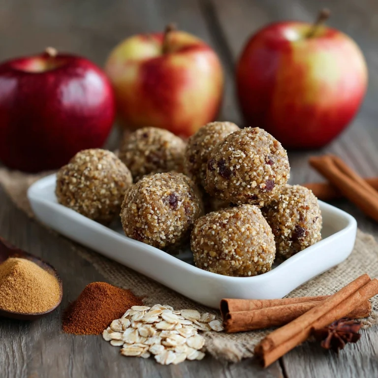 Cinnamon Apple Energy Balls