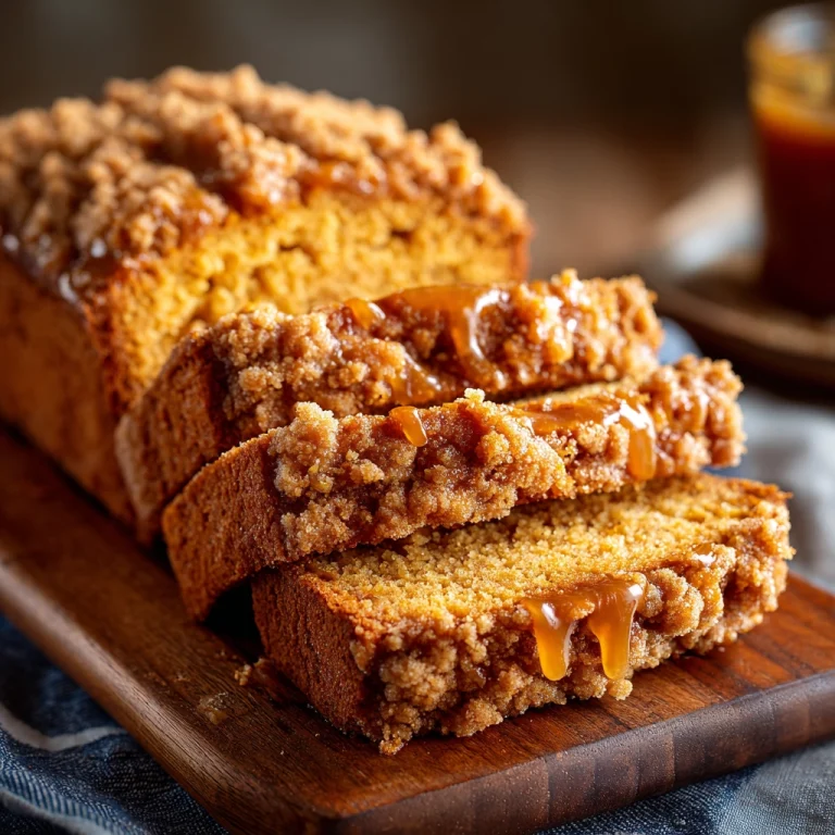 Cinnamon Sugar Crunch Pumpkin Bread