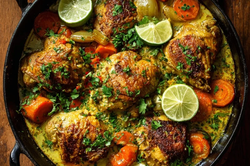 Coconut Milk Braised Chicken Stew