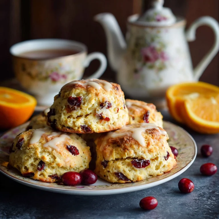 Cranberry Orange Scones