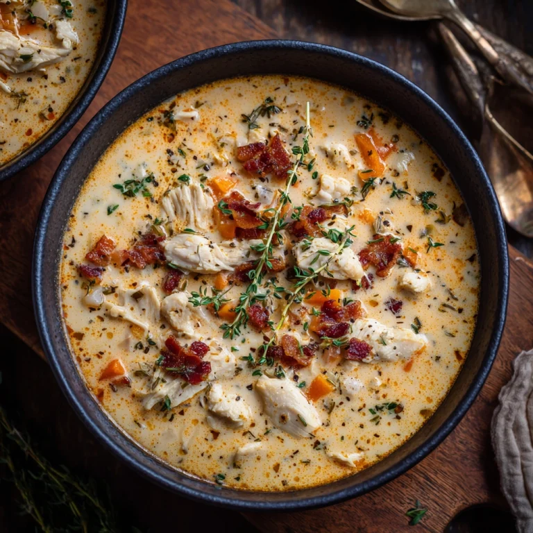 Creamy Cheese Chicken Soup
