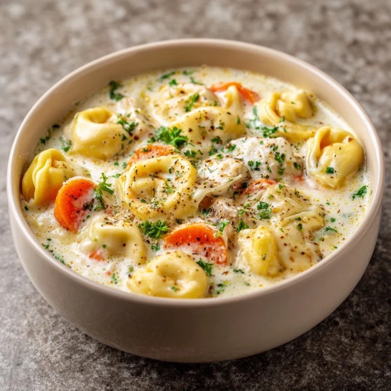Creamy Tortellini Soup