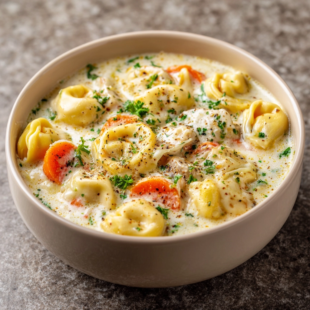 Creamy Tortellini Soup