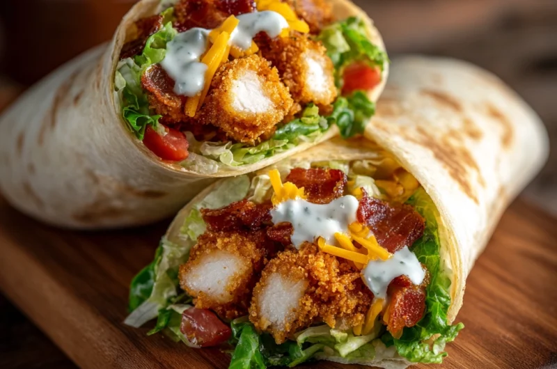 Crispy Chicken Ranch Snack Wrap: The Ultimate Homemade Favorite
