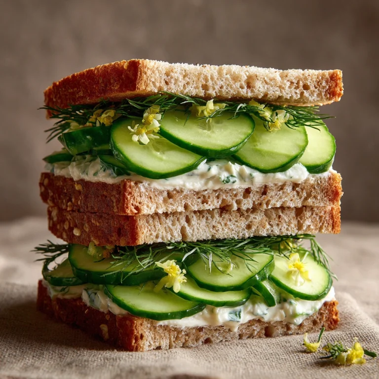Cucumber Sandwiches