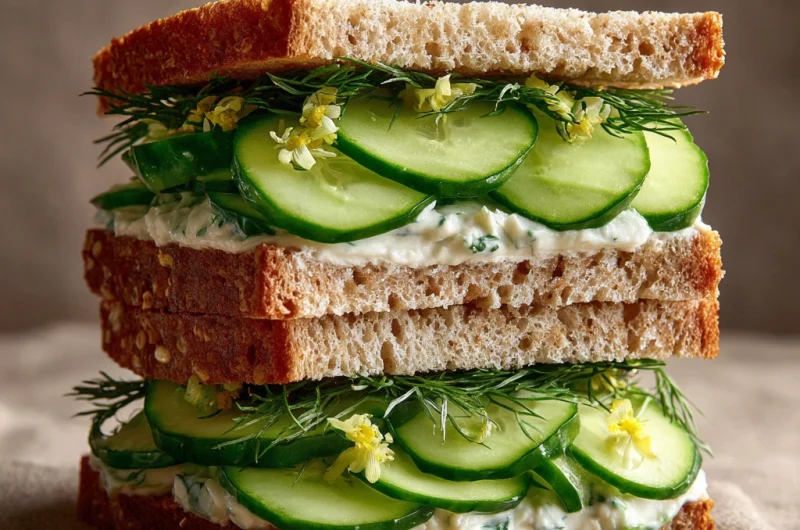 Cucumber Sandwiches: A Refreshing Bite of Elegance