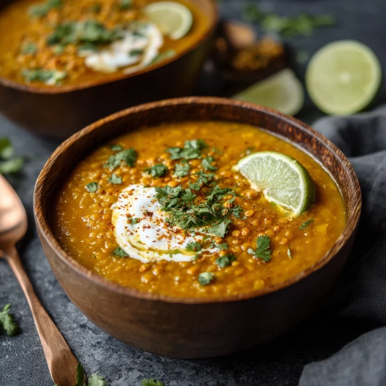 Curried Pumpkin Lentil Soup