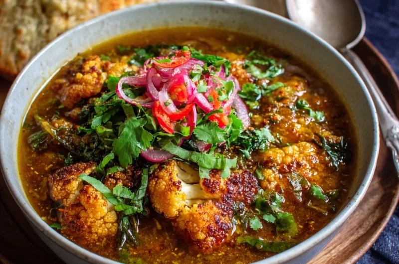 Flavorful Masala Cauliflower Stew