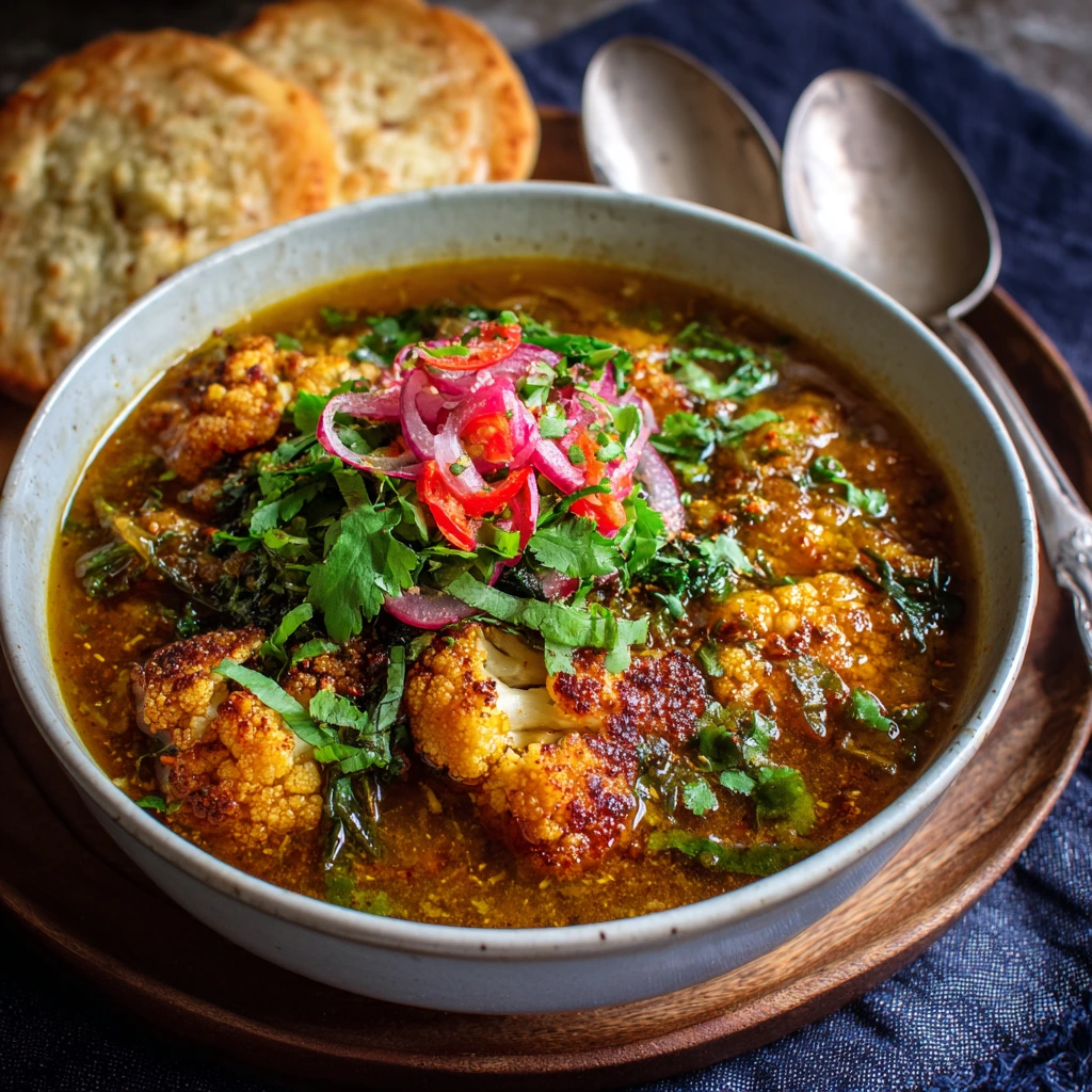Flavorful Masala Cauliflower Stew