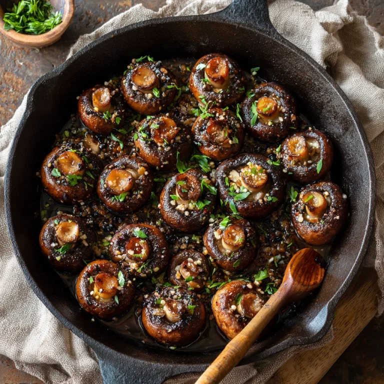 Garlic Roasted Mushrooms